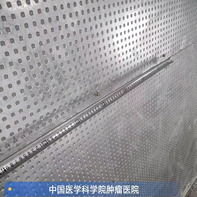 廊坊市中国医学科学院肿瘤医院防爆墙施工项目